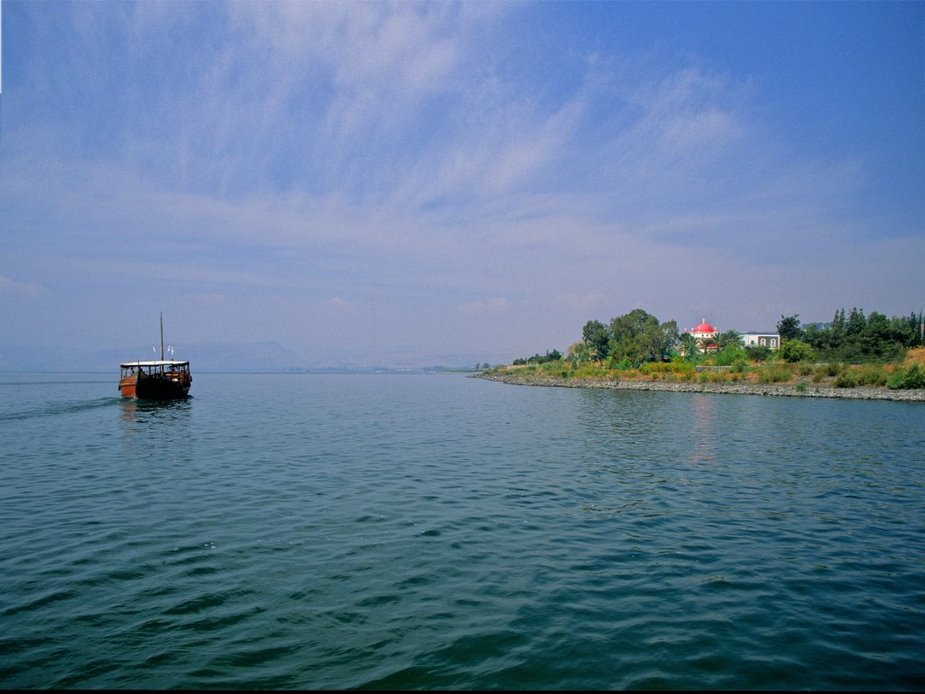 Pictures of the Sea of Galilee at Capernaum Pictures of the Sea of Galilee at Capernaum